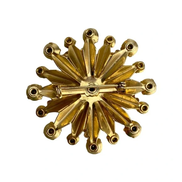 Vintage Star Burst Brooch - Picture 2 of 2